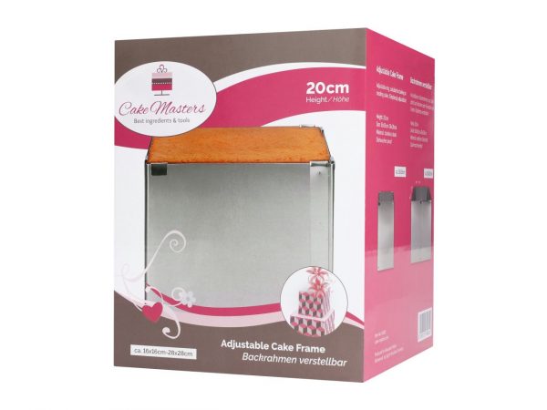 Cake Masters Backrahmen verstellbar 20cm hoch – Bild 2