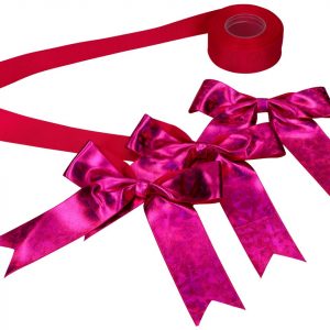 Cake Masters Schleifenset pink für Tortenkartons