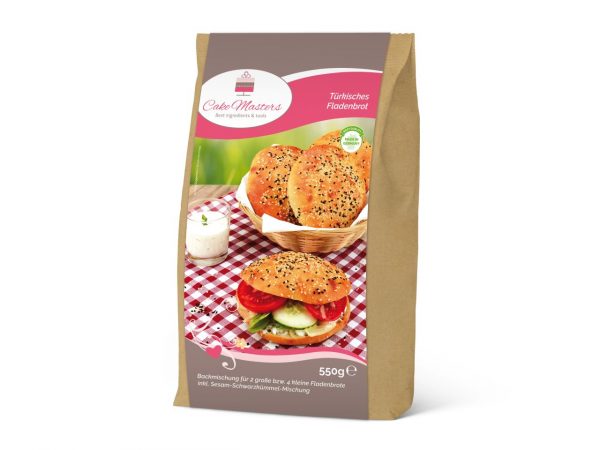 Cake Masters Backmischung Türkisches Fladenbrot 550g – Bild 2