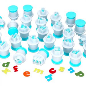 Cake Masters Ausstecher + Stempel Kleinbuchstaben 26er