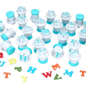 Cake Masters Ausstecher + Stempel Großbuchstaben 26er