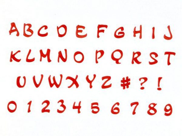 FMM Ausstecher Großbuchstaben Magical Großbuchstaben