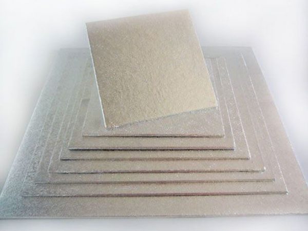 FunCakes Cake Card Quadratisch, 15cmx15cmx3mm