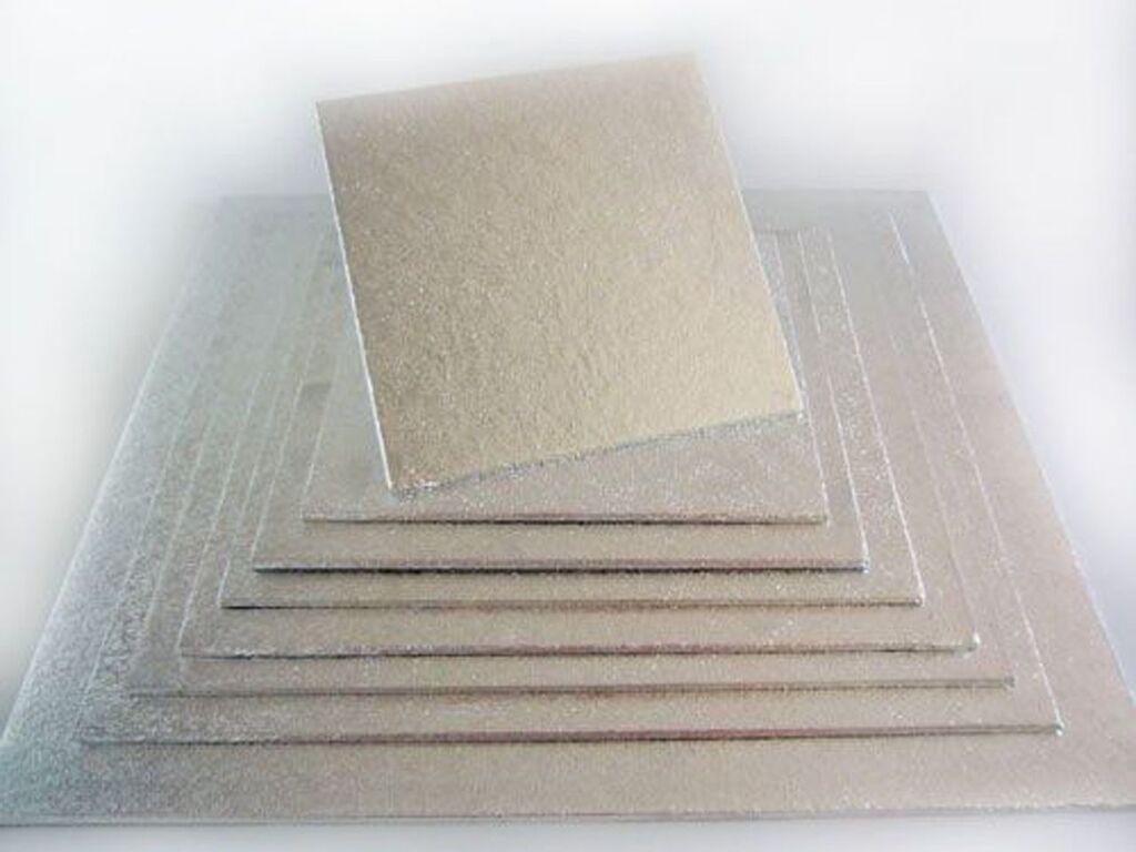 FunCakes Cake Card Quadratisch, 33cmx33cmx3mm