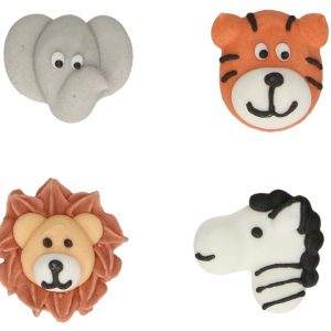 FunCakes Zuckerdekoration Safaritiere Set, 12tlg.