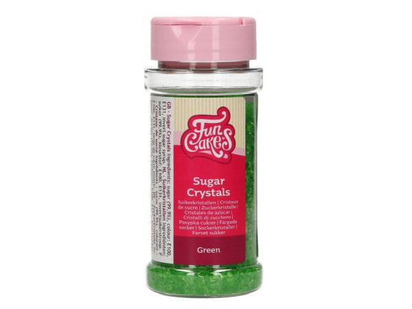 FunCakes Gefärbter Zucker Grün, 80g – Bild 2