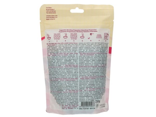 FunCakes Deco Melts Hellblau, 250g – Bild 3