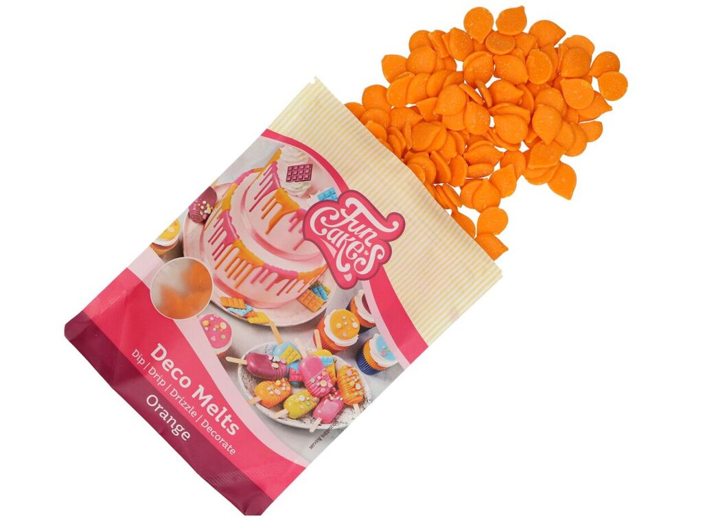 FunCakes Deco Melts Orange, 250g