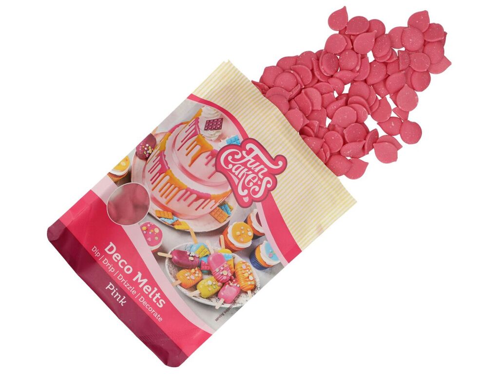 FunCakes Deco Melts Rosa, 250g