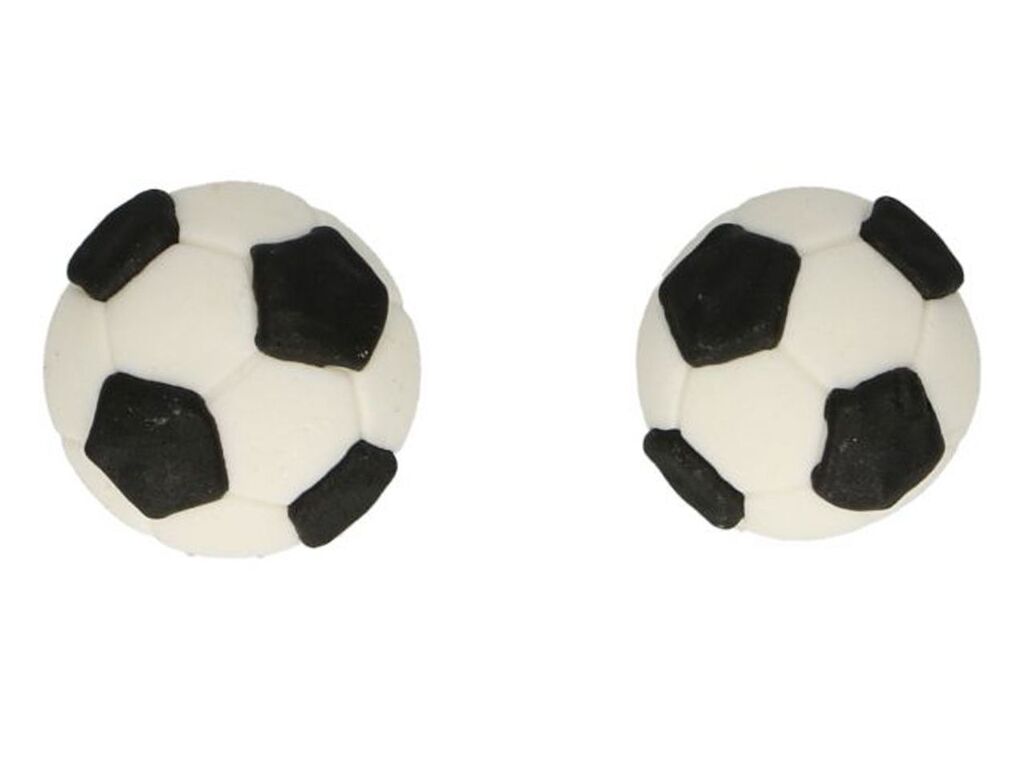 FunCakes Zuckerdekoration Fußball, 8er Set