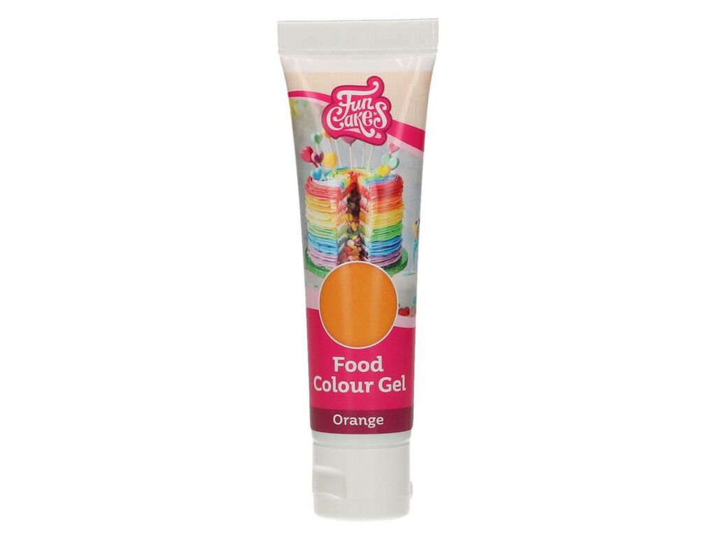 FunCakes Gelfarbe Orange, 30g