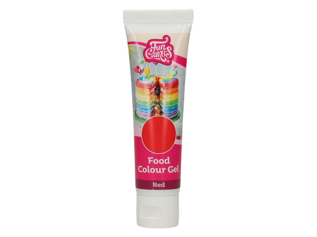 FunCakes Gelfarbe Rot, 30g