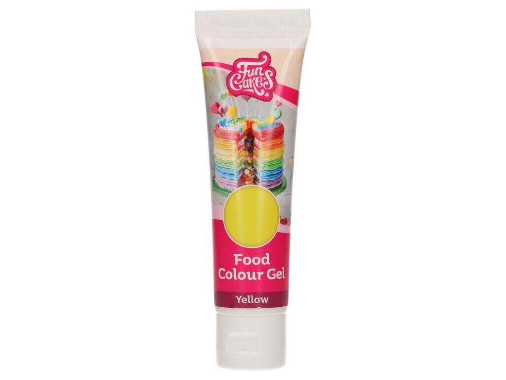 FunCakes Gelfarbe Gelb, 30g