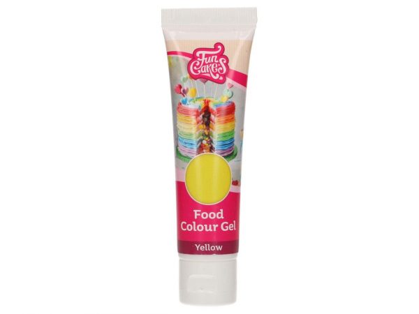 FunCakes Gelfarbe Gelb, 30g