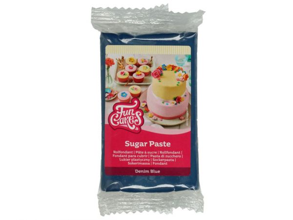 FunCakes Fondant Jeansblau, 250g – Bild 2