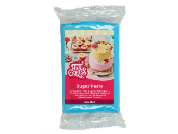 FunCakes Fondant Meerblau, 250g – Bild 2