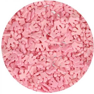 FunCakes Zuckerdekoration Kronen Rosa, 45g