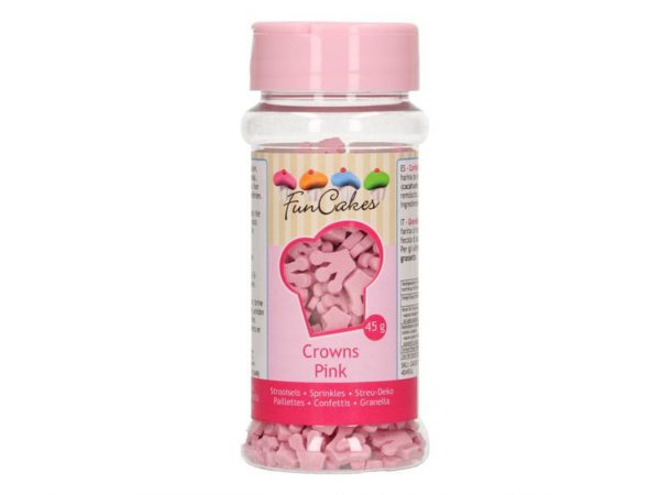 FunCakes Zuckerdekoration Kronen Rosa, 45g – Bild 2
