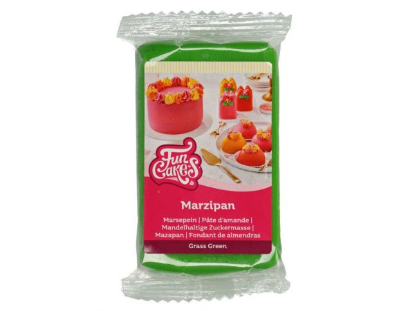 FunCakes Buntes Marzipan Grasgrün, 250g – Bild 2