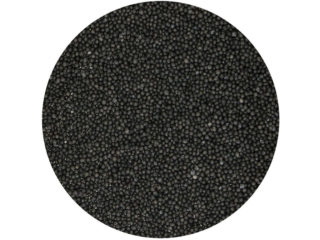 FunCakes Miniperlen Schwarz, 80g
