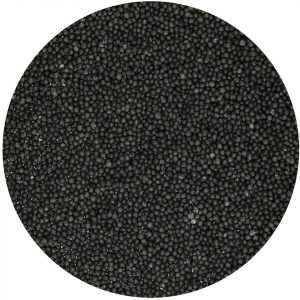 FunCakes Miniperlen Schwarz, 80g