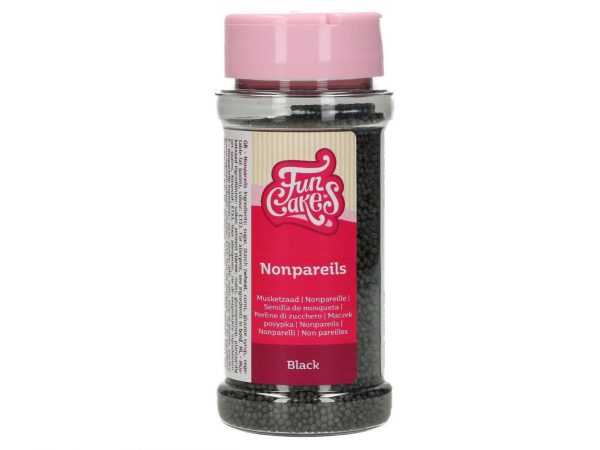 FunCakes Miniperlen Schwarz, 80g – Bild 2