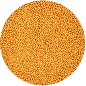 FunCakes Miniperlen Gold, 80g