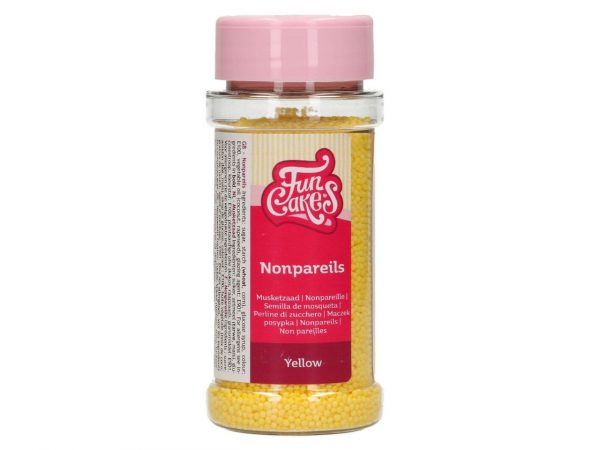 FunCakes Miniperlen Gelb, 80g – Bild 2