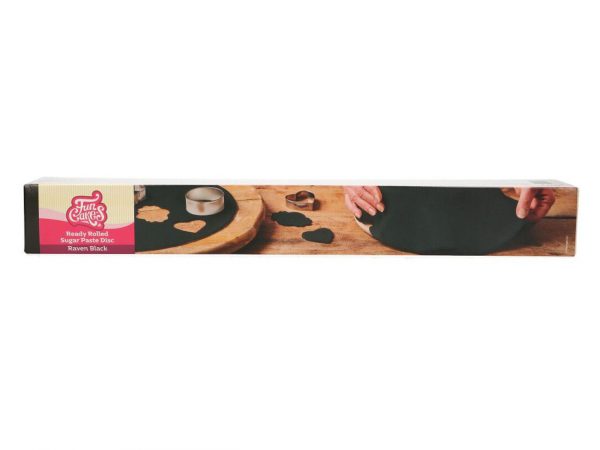 FunCakes Ausgerollte Rollfondant-Decke raven black, 430g – Bild 2