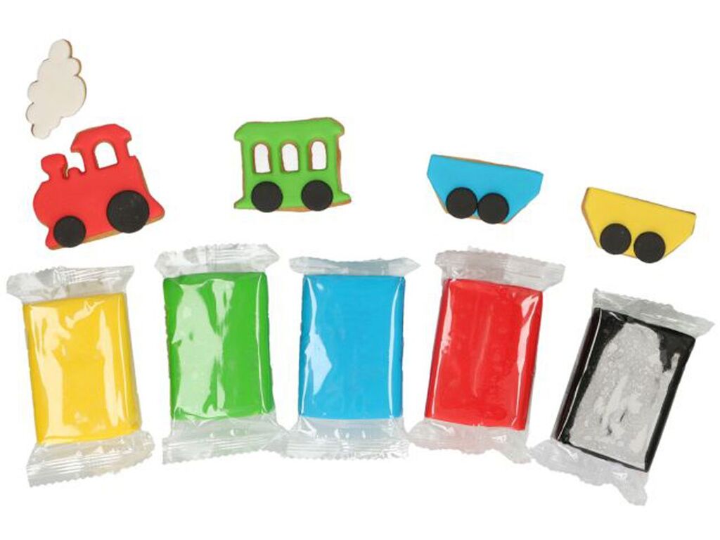 FunCakes Rollfondant Multipack Hauptfarben, 5x100g