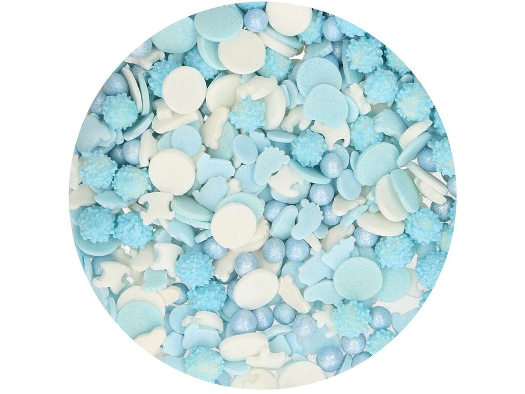 FunCakes Streudekor-Mix Baby Junge, 50g