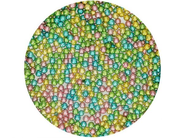 FunCakes Zuckerperlen Metallic Harlequin, 80g