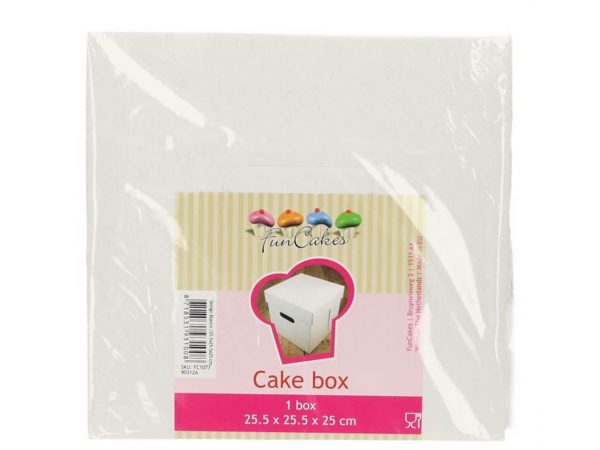 FunCakes Tortenschachtel weiß,35x35x15cm – Bild 2