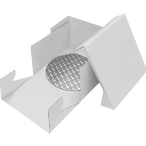 PME Tortenkarton inkl. Cake Board rund (3mm), 30x30x15cm