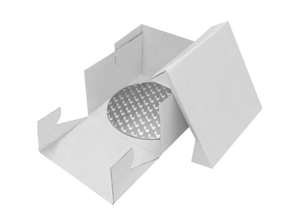 PME Tortenkarton inkl. Cake Board rund (3mm), 30x30x15cm