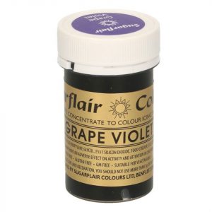 Sugarflair Pastenfarbe Traubenviolett 25g