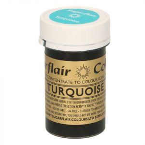 Sugarflair Pastenfarbe Türkis 25g