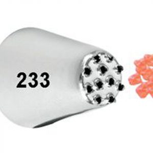 Wilton Garniertülle Nr. 233 Multiopen Carded