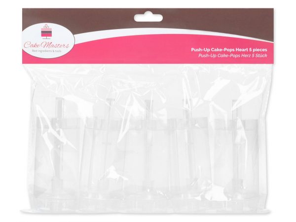 Cake Masters Push-Up Cake-Pops Herz 5 Stück – Bild 2