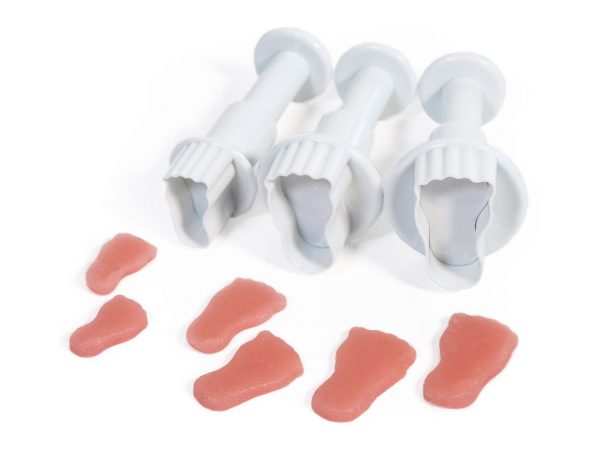 dekofee Stempelausstecher mini Füsse