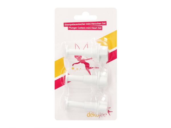 dekofee Stempelausstecher mini Herzchen Set – Bild 2