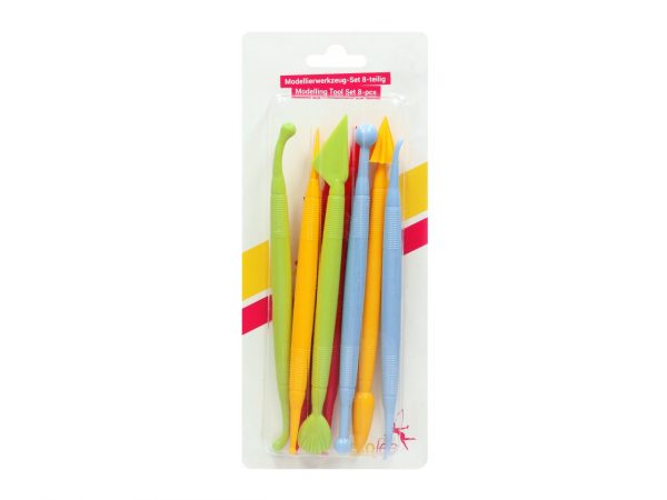 dekofee Modellierset 8tlg bunt – Bild 2