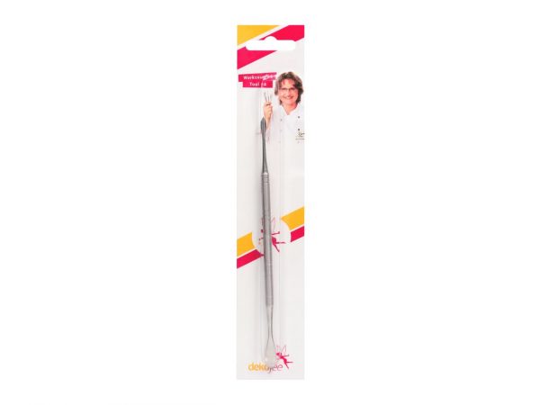 dekofee Edelstahl Werkzeug Nr. 4 - Flaches Tool, Großer Löffel – Bild 2
