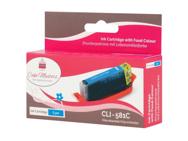 Cake Masters Patrone cyan CLI-581C – Bild 2