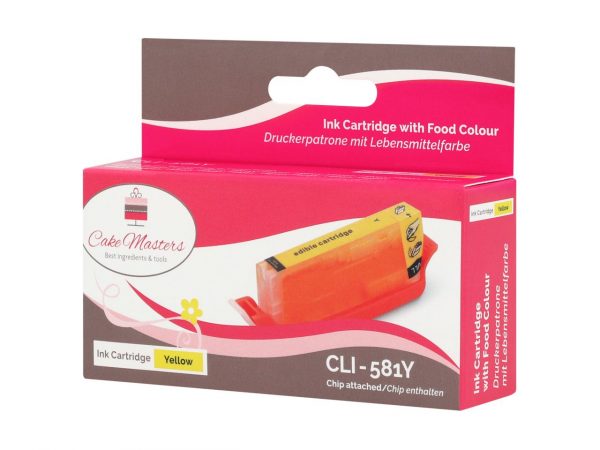 Cake Masters Patrone gelb CLI-581Y – Bild 2