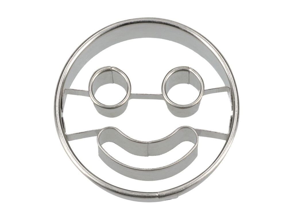 Cake Masters Ausstecher Smiling Face 5cm