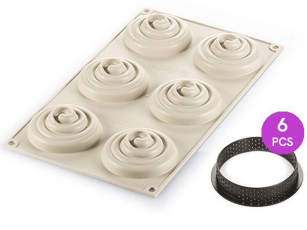 Silikomart Silikonform Mini Tarte Twist Set