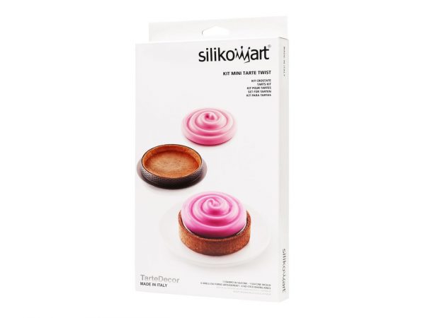 Silikomart Silikonform Mini Tarte Twist Set – Bild 2