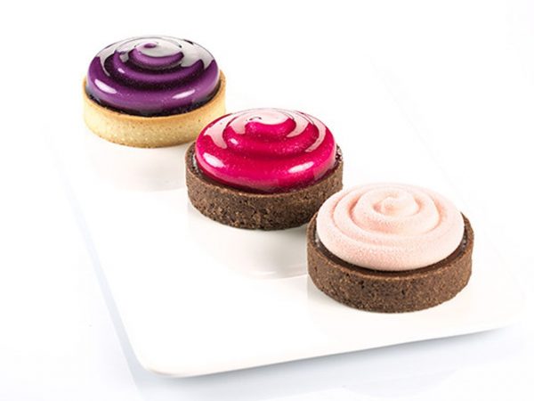 Silikomart Silikonform Mini Tarte Twist Set – Bild 3