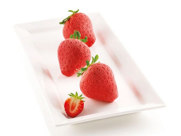 Silikomart Silikonform Fragole e Panna – Bild 3